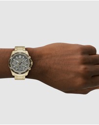 Armani Exchange - Gold Chronograph Watch