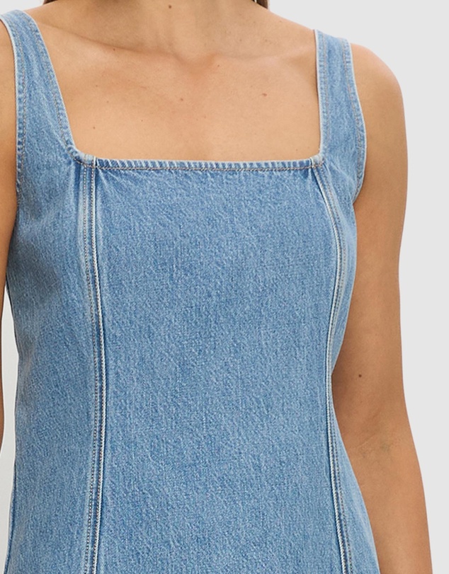 KIVARI - Oriana Denim Dress