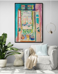 Inka Arthouse - Open Window 1905 by Henri Matisse Art Print