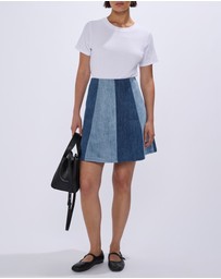 Marcs - Tui Two Tone Denim Skirt