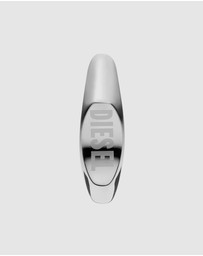 Diesel - Metamorph Silver-Tone Earring