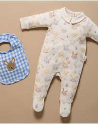 Purebaby - Hoppity Thick Growsuit -Kids-Babies