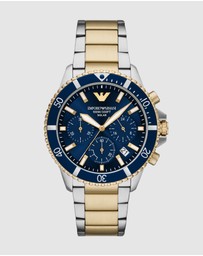 Emporio Armani - Multicolour Chronograph Watch