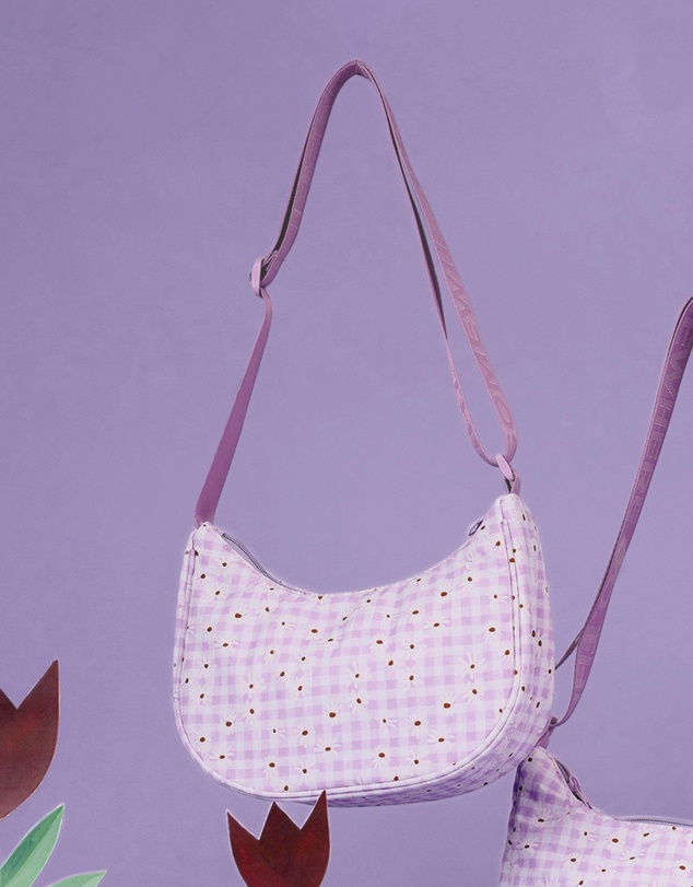 The Somewhere Co - Daisy Fields Small Crescent Bag
