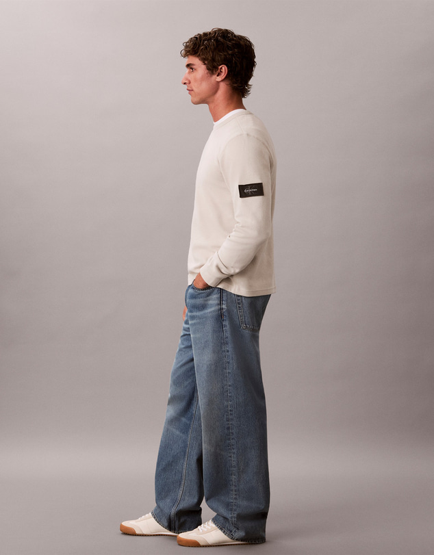 Calvin Klein Jeans - Long Sleeve Waffle T-Shirt