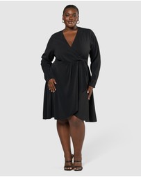 Something 4 Olivia - Olea Drape Mini Dress