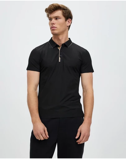 KAJA Clothing - Classic Short Sleeve Polo Shirt-Brant Top