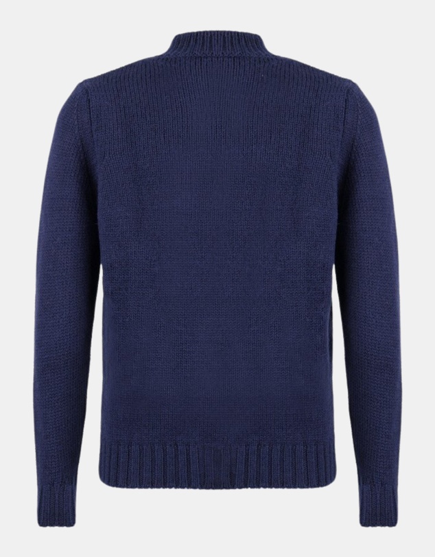 Henry Bucks - HENRY SARTORIAL Lana Wool Buttonfront Knit