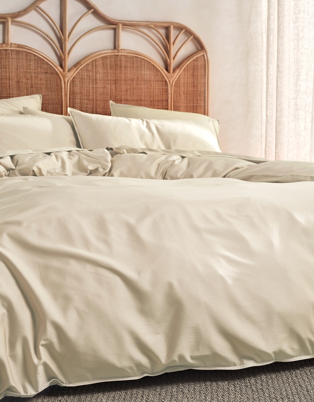 Linen House - Nara Bamboo Cotton 400TC Quilt Cover Set