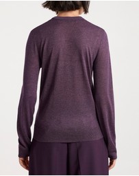 David Lawrence - Peta Sparkle V Neck Knit