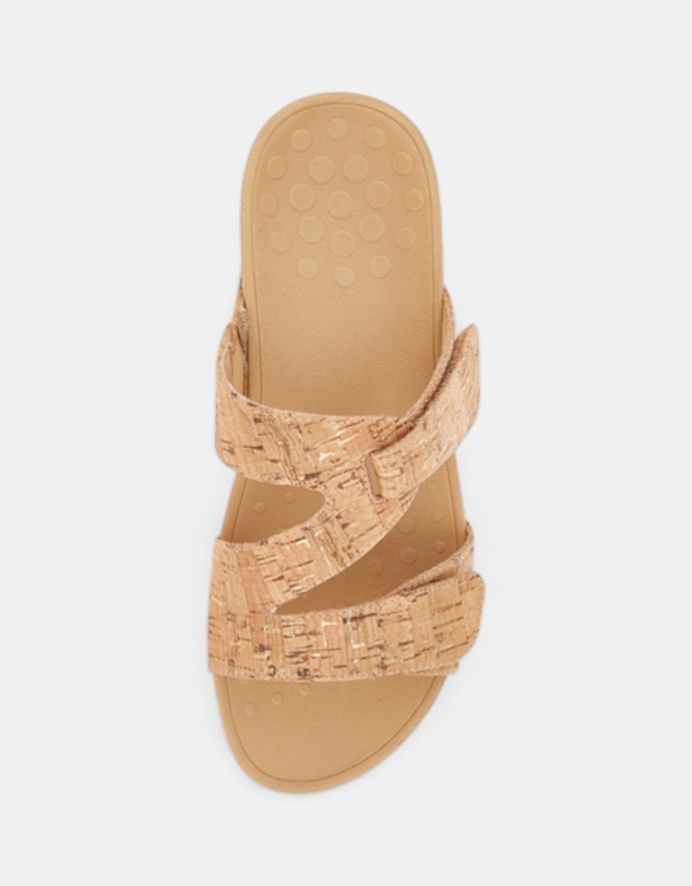 Vionic - Kyla Platform Sandal - Gold Cork