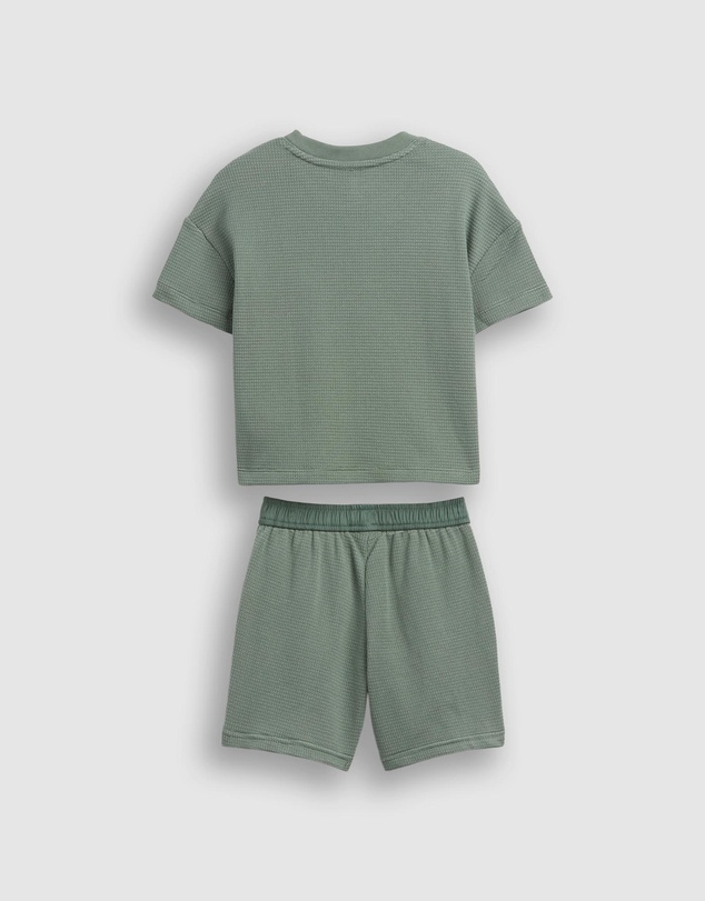 GAP - Textured Knit Top and Shorts Set - Babies-Kids