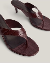 Witchery - Toe Post Mule Heels