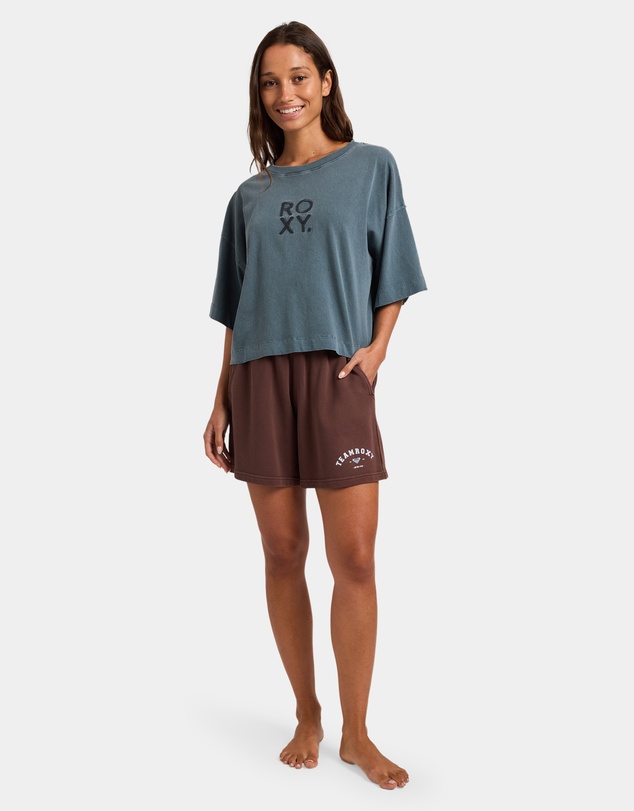 Roxy - Womens All Day Elastic Waist Shorts