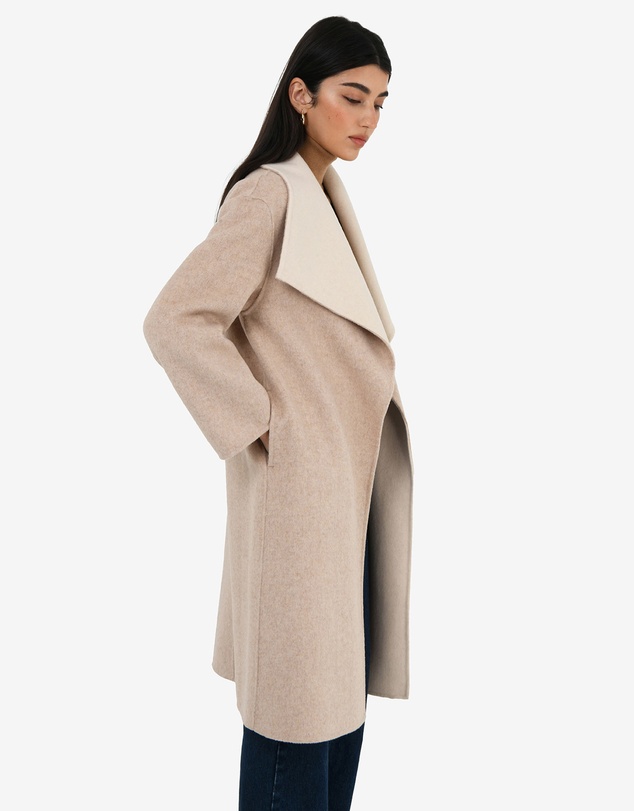 Forcast - Diana Wool Blend Cocoon Coat