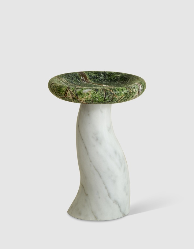 Black Blaze - Mushroom Candle Holder