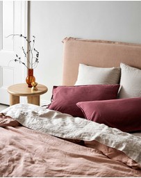 Aura Home - Emile Linen Quilt Cover