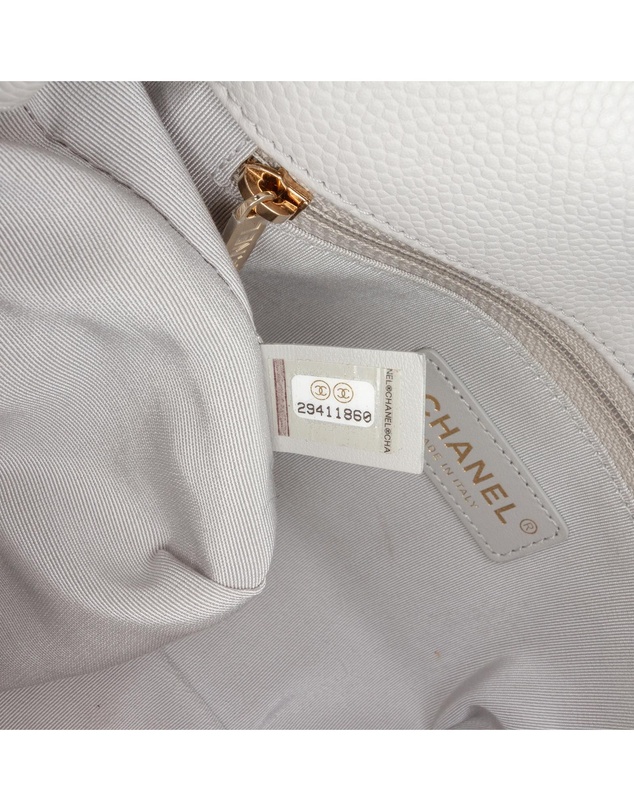 Pre-Loved by Azura Reborn - Pre-Loved Small Stitched Caviar City Walk Flap