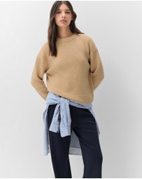 UNISON - Merino Wool Crew Neck Knit