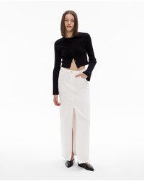 Witchery - Denim Maxi Skirt