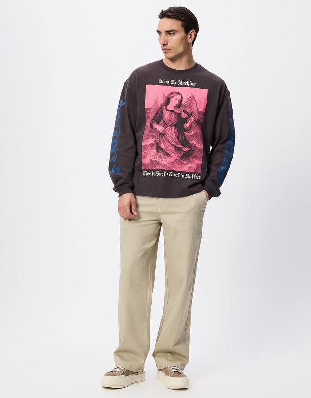 Deus Ex Machina - Swell Maps Oversized LS Tee