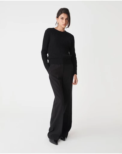 Forcast - Juanita Cotton Cable Knit