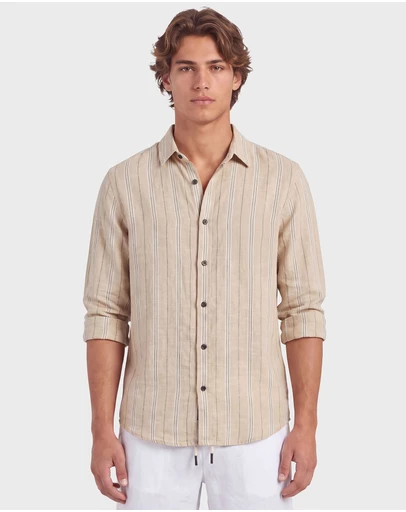 Academy Brand - Mick Linen Shirt