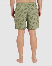 Bamboozld - Mens Native Kangaroo Bamboo Woven Short