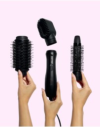 Mermade Hair - Interchangeable Blow Dry Brush Black
