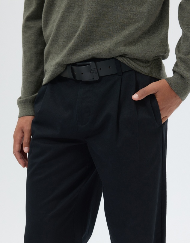AERE - Aiden Double Pleat Relaxed Chinos