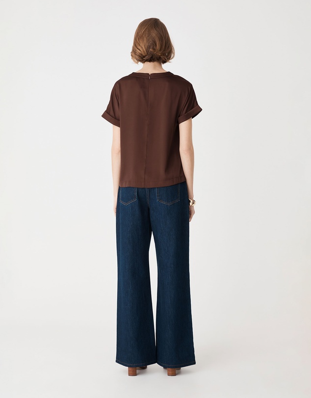 Forcast - Cameron Satin Tee