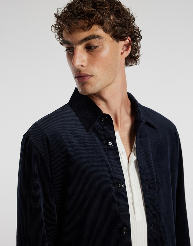 Calibre - Cord Shirt Navy