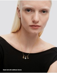 PDPAOLA - Charm Necklace Snowflake Charm