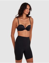 Bras N Things - Microfibre Thigh Shaper - Black