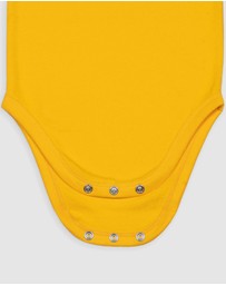 B Free Intimate Apparel - 100% Organic Cotton Short Sleeve Baby Bodysuit - Baby & Toddler