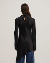 Witchery - Long Sleeve Asymmetric Tunic Top