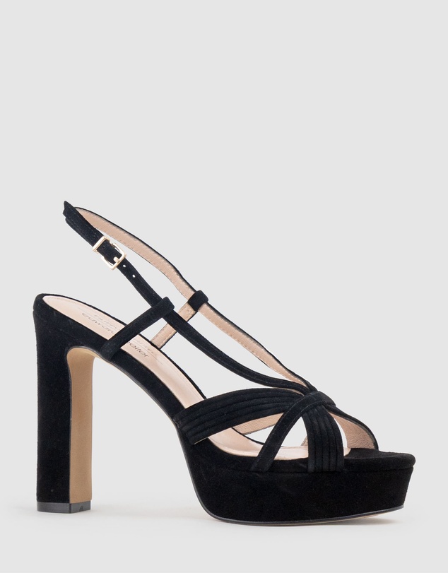Edward Meller - SYRO110 V Strap Platform Sandal