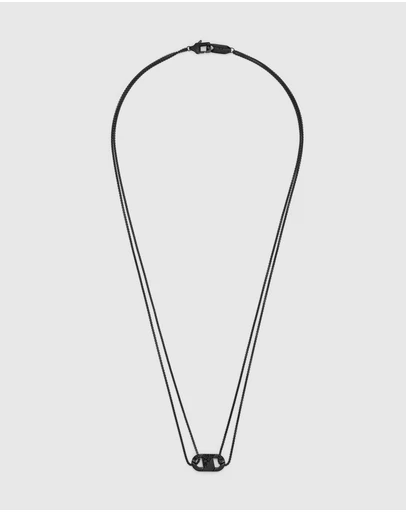 Emporio Armani - Black Necklace