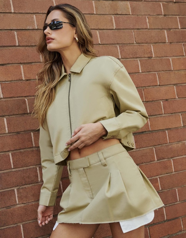 Insight - Petra Pleated Mini Skirt