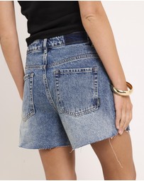 Insight - Aggie A-Line Denim Shorts