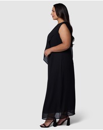 Pink Dusk by Curve Project - Move Me Maxi Dress