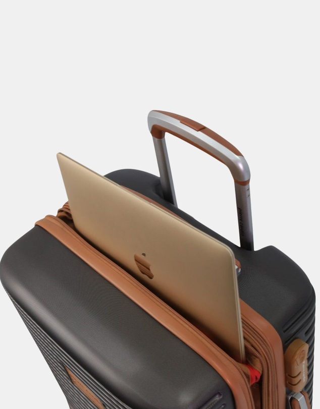 Pierre Cardin - Pierre Cardin 54cm Cabin Hard Shell Suitcase