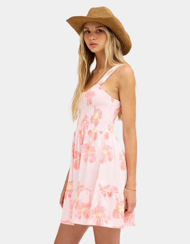 Roxy - Womens Floral Rain Mini Dress