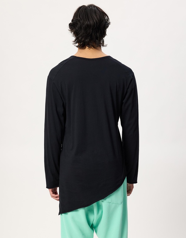 Surrounded By Ghosts - The Neobite Asymmetrical Tail Long Sleeve T-Shirt