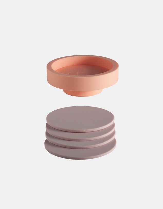 porter green - ciss | unbreakable silicone coasters