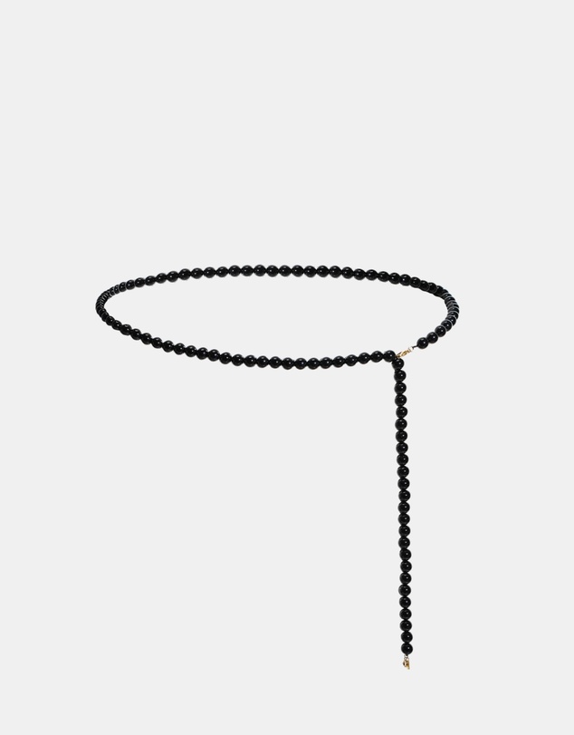 CENDRE - Enid Belt/Necklace Black