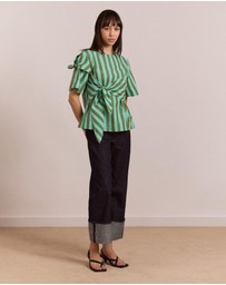 Damson Madder - Estelle T-Shirt Blouse