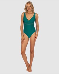 Baku Swimwear - Rococco Longline One piece Swimsuit