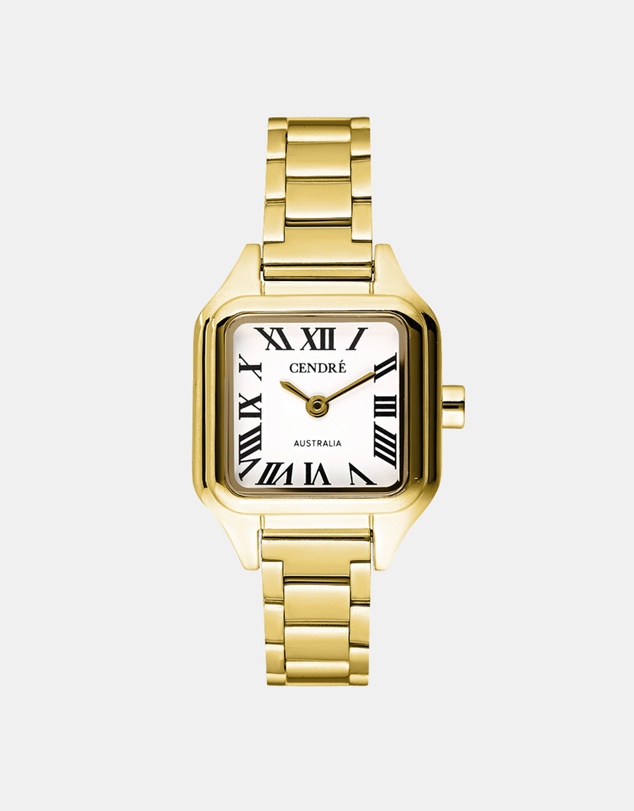 CENDRE - Hugo Watch | White | 14K Gold