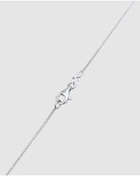 Elli Jewelry - Necklace Cloverleaf Symbol Luck with Zirconia in 925 Sterling Silver